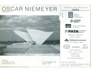 Exposição “Oscar Niemeyer – Architetto”, no Palazzo a Vela, em Turim (Itália)